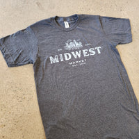 we are midwest market tee charcoal