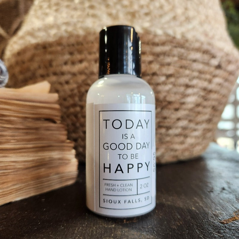 Inspire Bath & Body-travel lotion- today is a good day to be happy