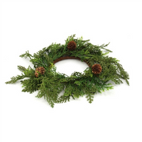 Artificial Cedar & Pinecone