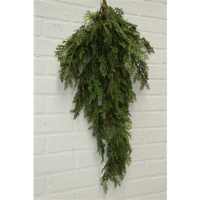 Artificial Cedar & Pinecone