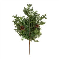 Artificial Cedar & Pinecone