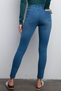 Cotton Stretch Denim Pants