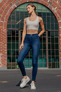 Cotton Stretch Denim Pants