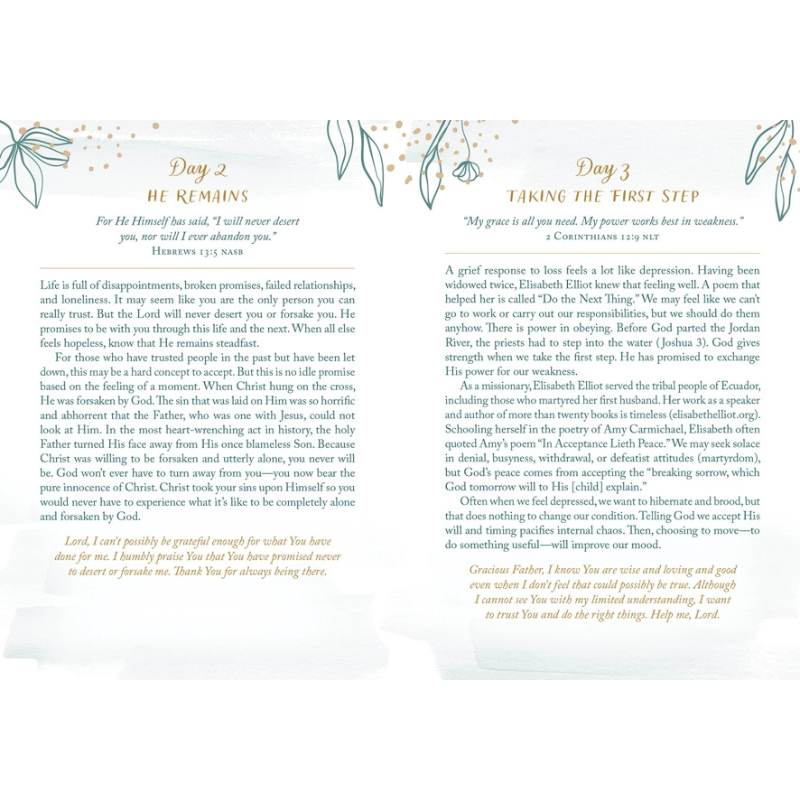 Daily Devotions to Conquer Anxiety and Depression