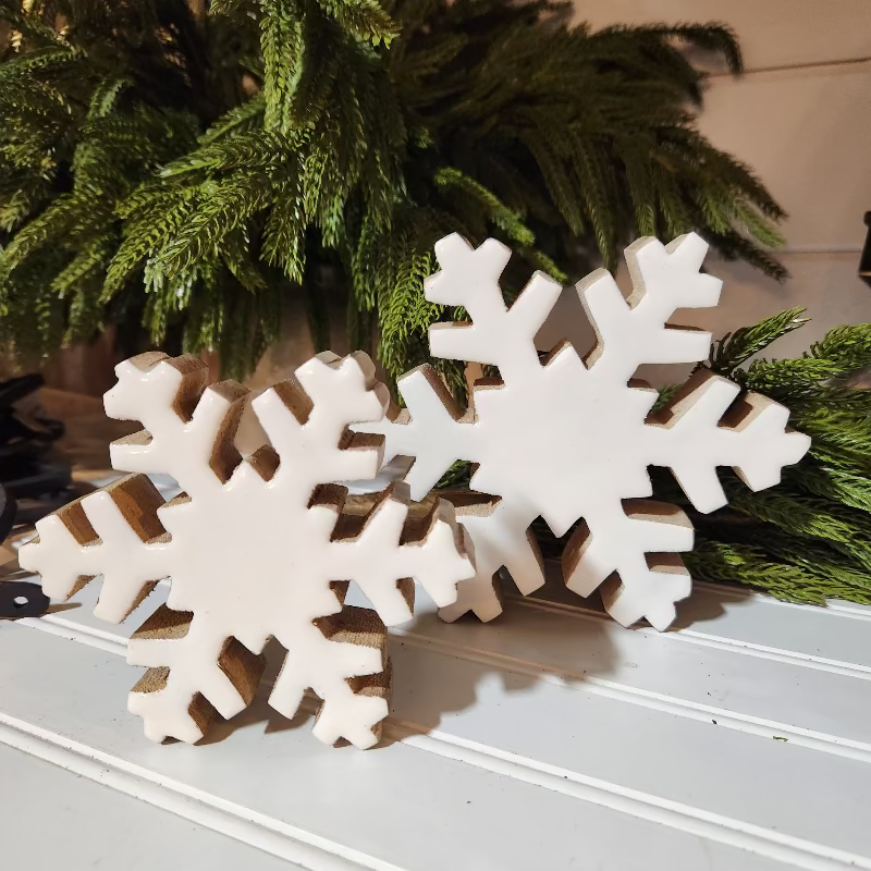 Enamel Snowflake
