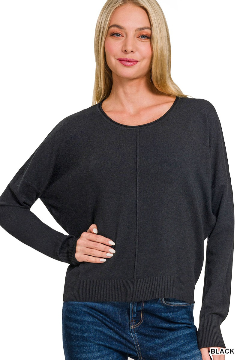 Front Seam Sweater