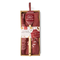 Holiday Apron & Spatula Gift Set