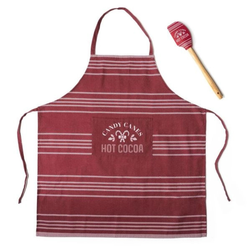 Holiday Apron & Spatula Gift Set