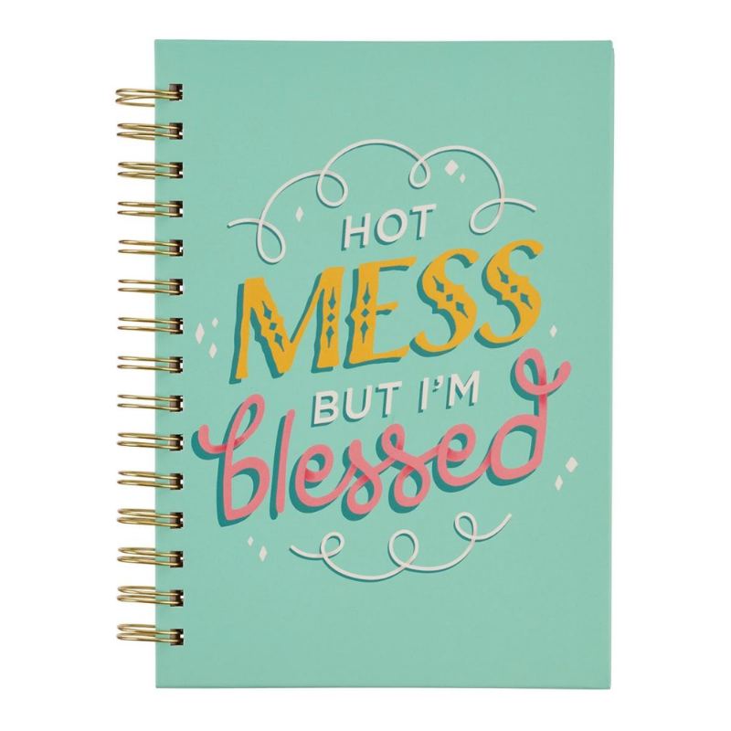 Hot Mess Wirebound Journal