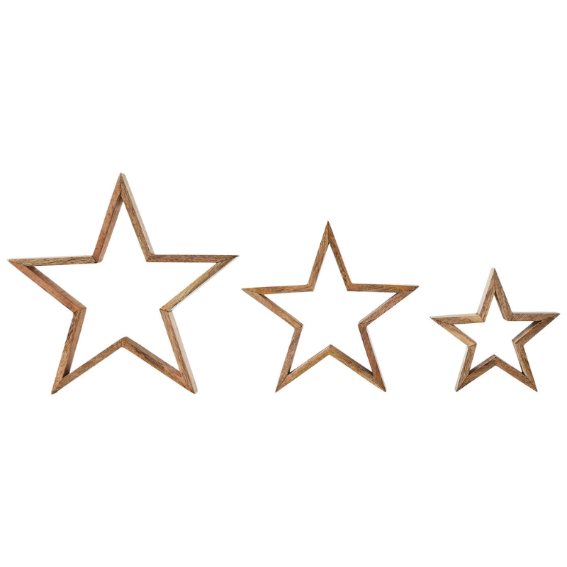 Mango Wood Star
