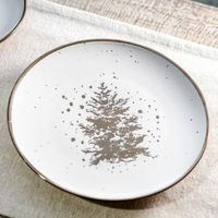 Metallic Tree Dishware