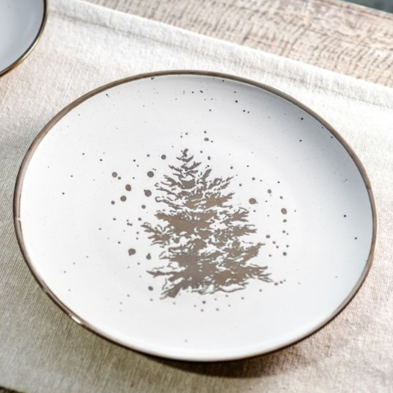 Metallic Tree Dishware