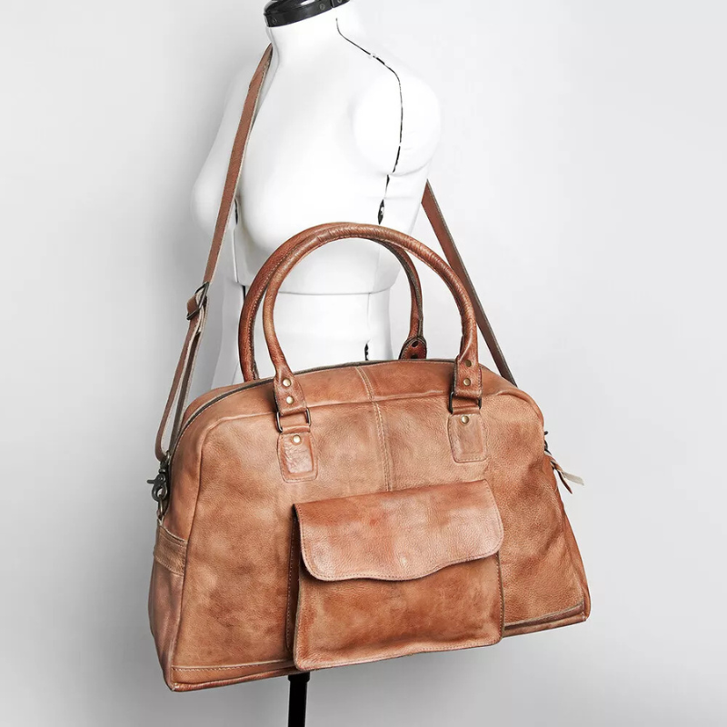Leather Duffle Bag