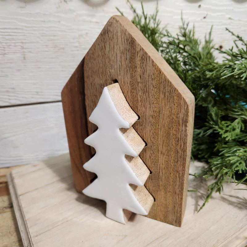 Puzzle House & Tree Block