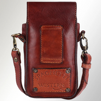 Leather Phone Crossbody