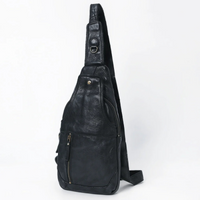 Leather Sling Crossbody