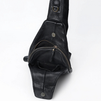 Leather Sling Crossbody