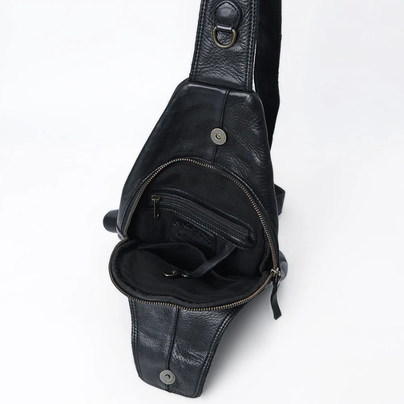 Leather Sling Crossbody