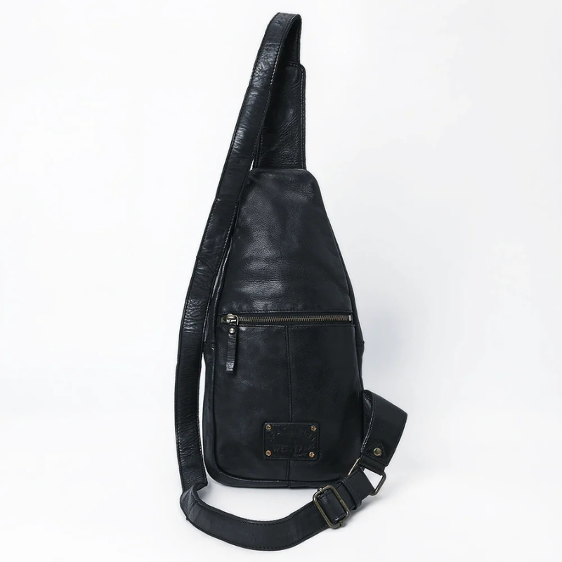 Leather Sling Crossbody