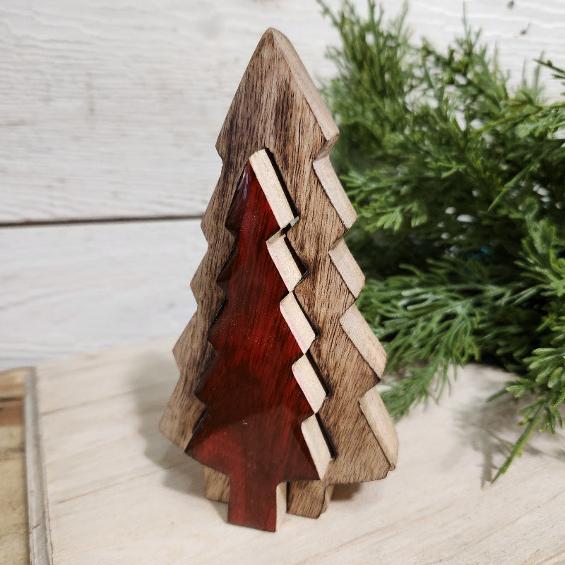 Small Enamel Puzzle Tree