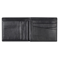 Men's Black Bifold Leather Wallet