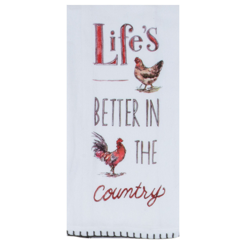 Country Life Flour Sack Towel