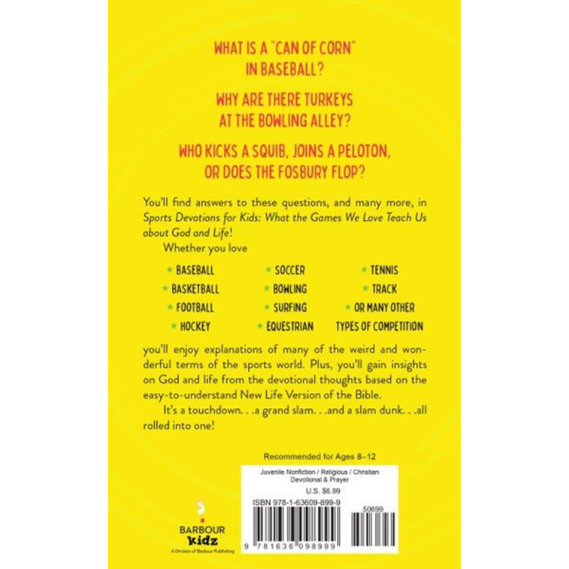 Sports Devotions for Kids
