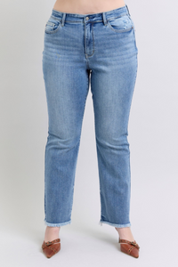 Judy Blue Bootcut Fray Hem Jean