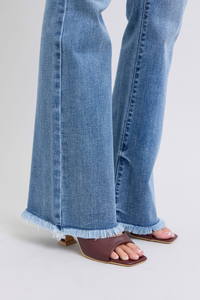 Judy Blue Bootcut Fray Hem Jean