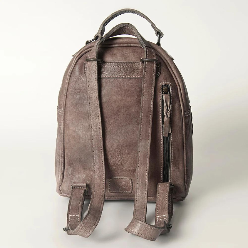 Leather Convertible Backpack