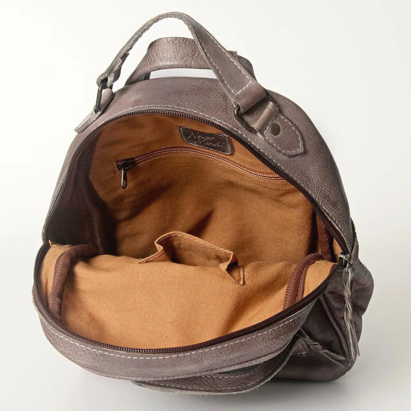 Leather Convertible Backpack
