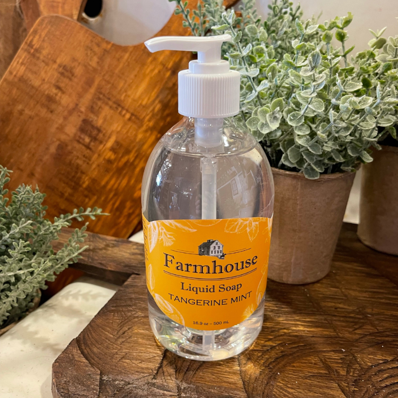 tangerine mint liquid hand soap
