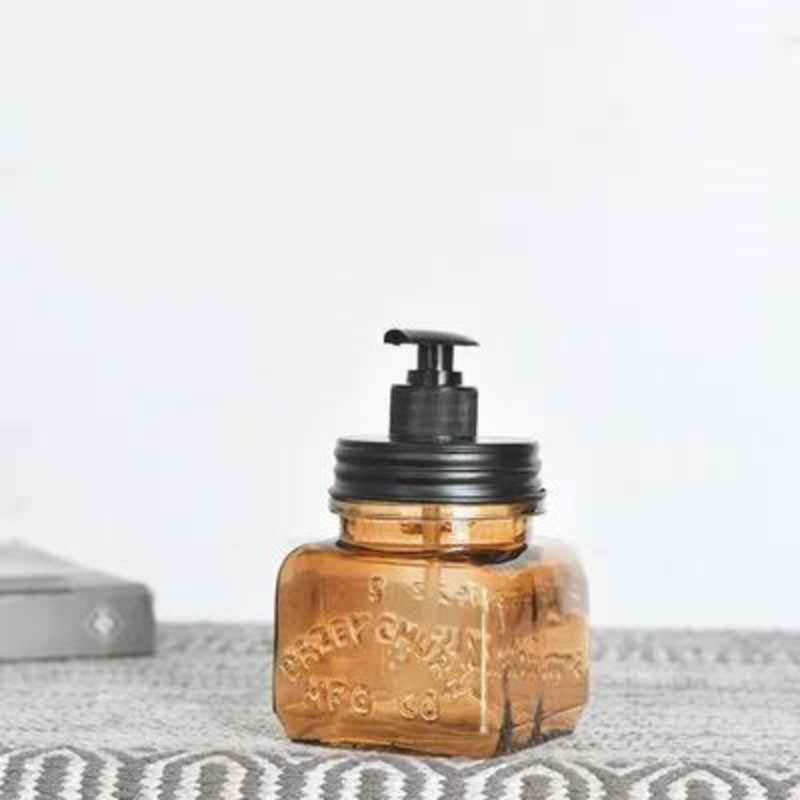 amber-soap-pump
