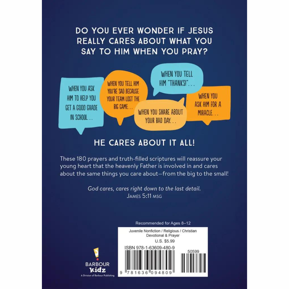 It All Matters to Jesus: Prayers for Boys