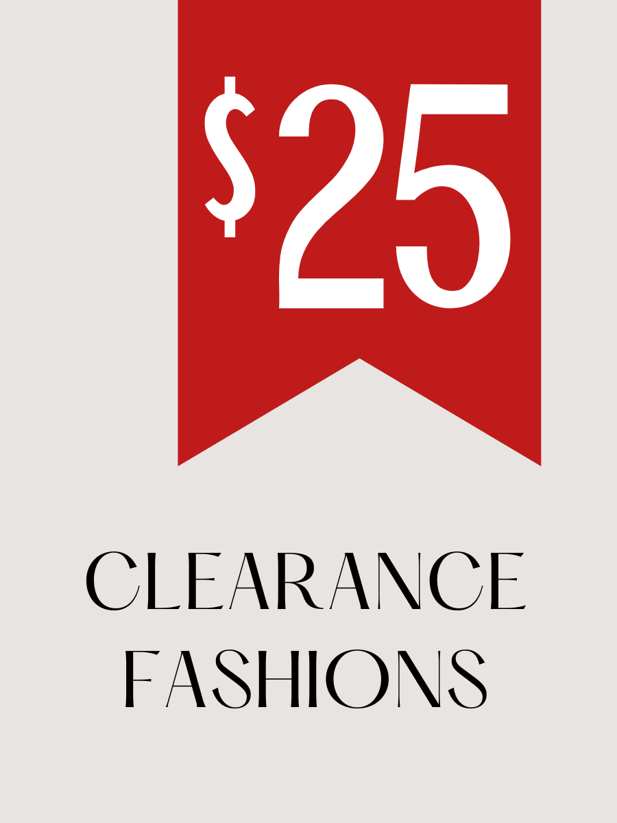$25 Clearance