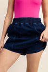 Denim Utility Skort