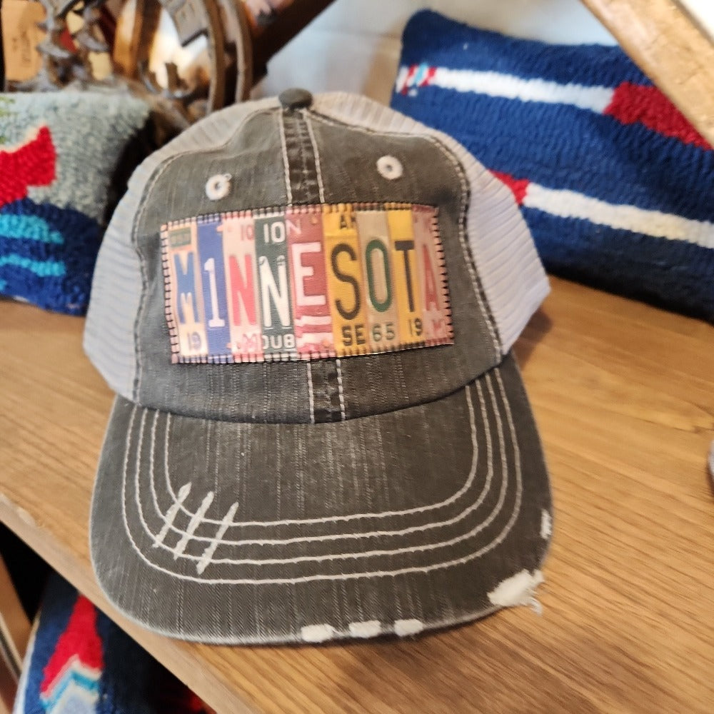License Plate Trucker Hat