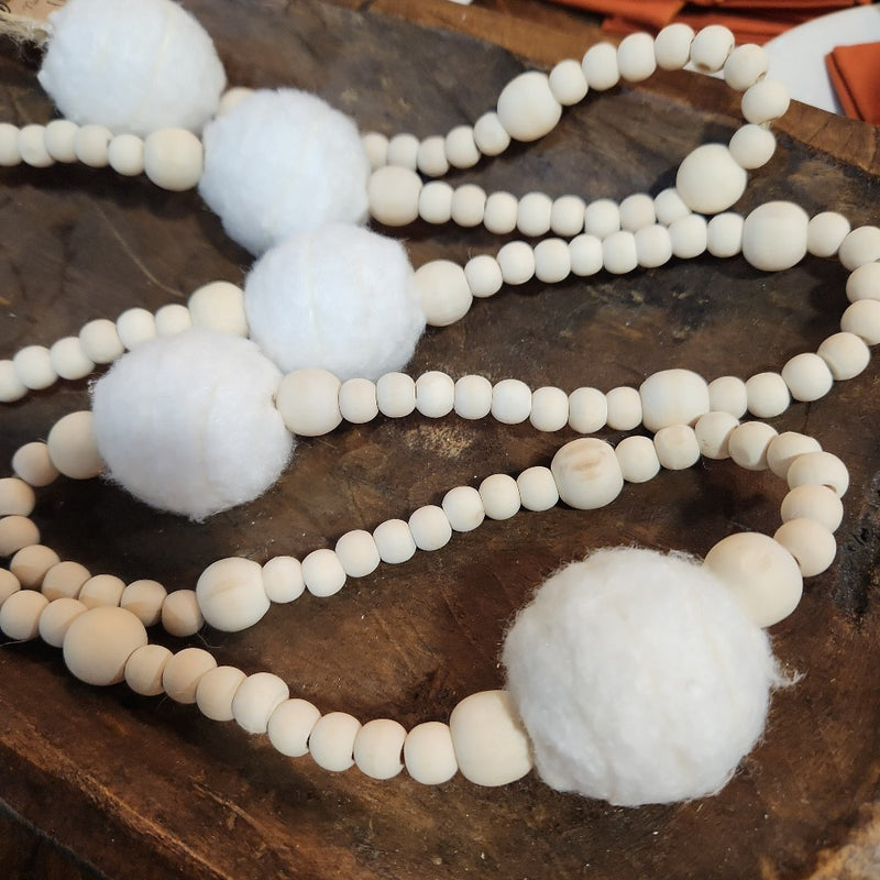 white-felt-wood-bead-garland