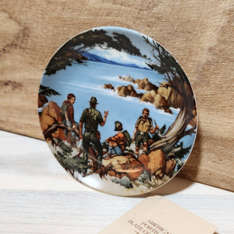 1985 Avon "The West" Collector Plate
