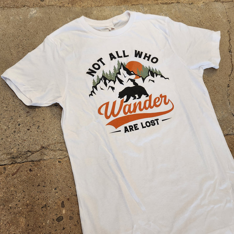 Not All Who Wander Graphic Tee