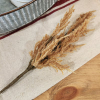 Artificial Dried Wheat Pick - 12 inches long