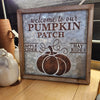 Pumpkin Patch Copper/Metal Sign
