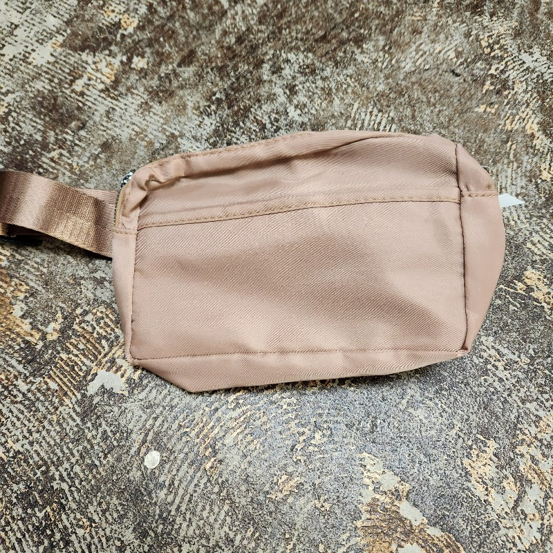 taupe belt bag