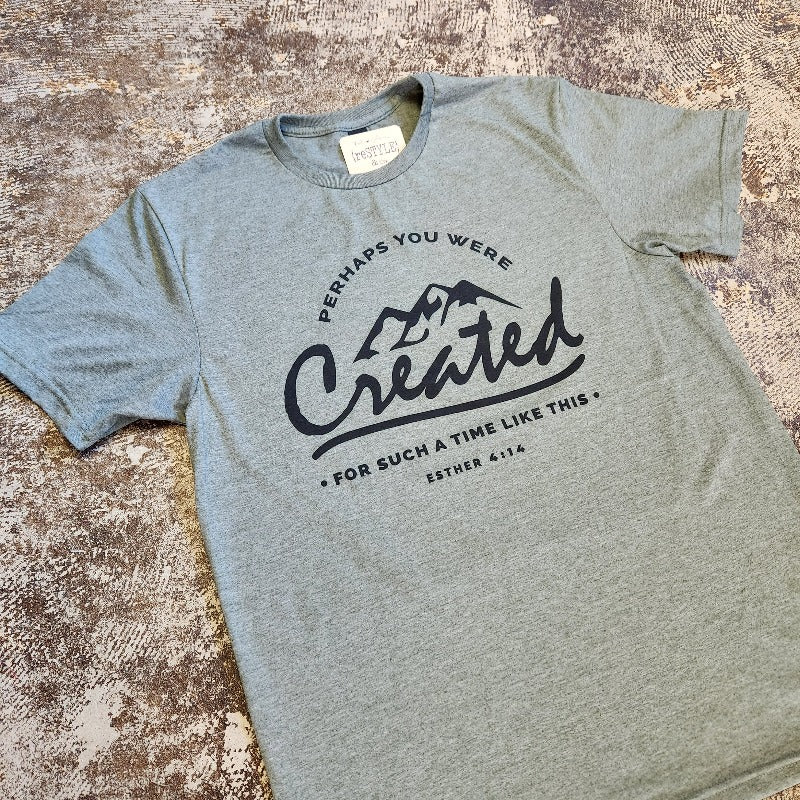 "Perhaps you were created for such a time like this" Graphic Tee