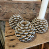 resin-pinecone-taper-candle-holder