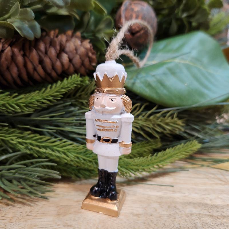 mini nutcracker ornament