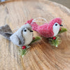 Wool Bird Ornament