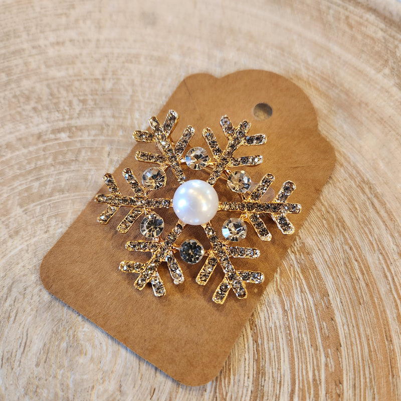 Snowflake Brooch