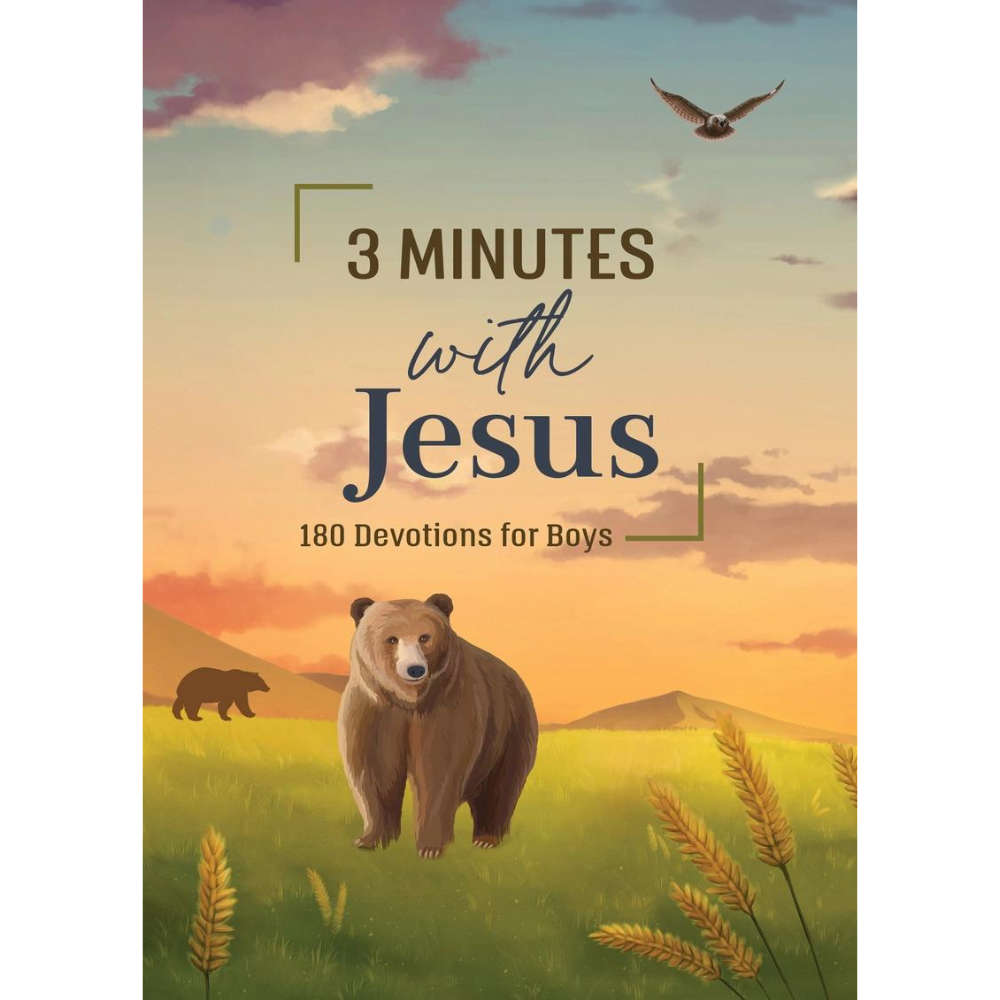 3 Minutes with Jesus: 180 Devotions for Boys