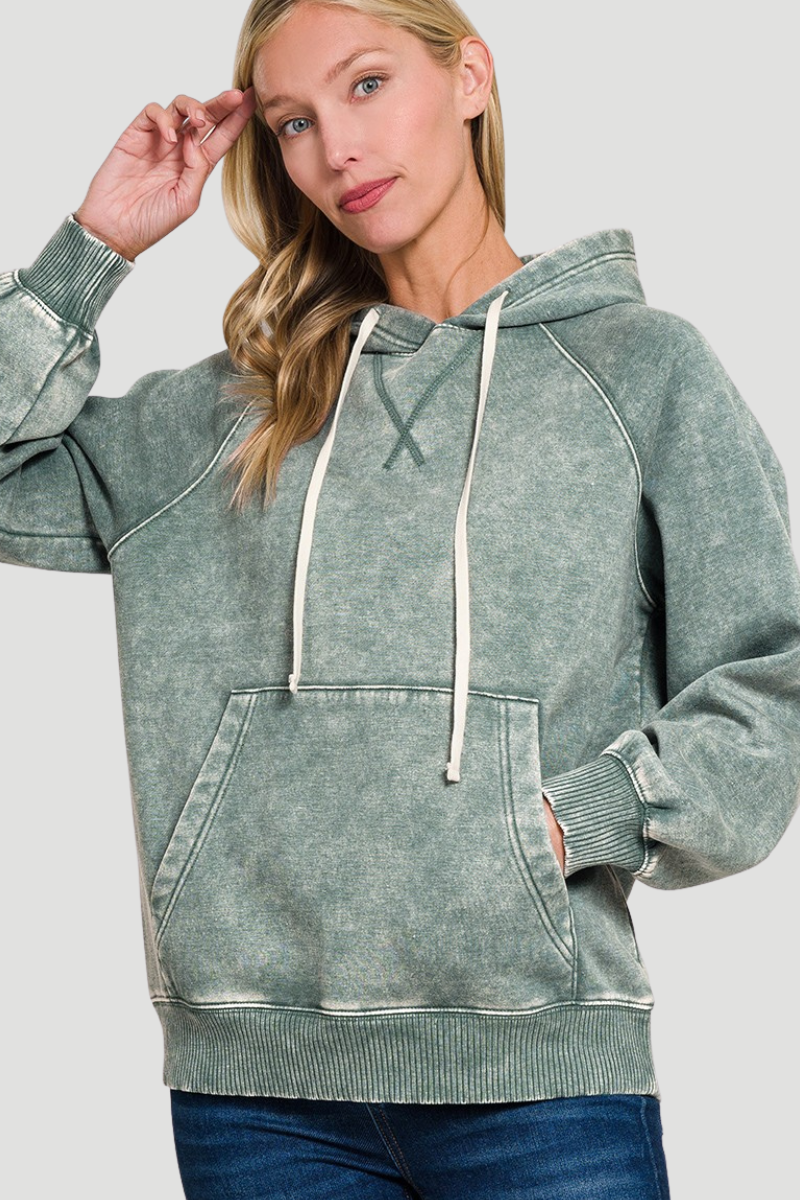 Acid Wash Hoodie